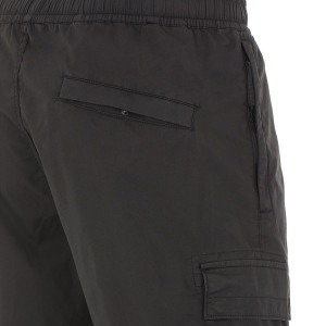 Штани Stone Island Stretch Cotton Tela Paracadute Cargo Straight Pants Black 801531303-A0029