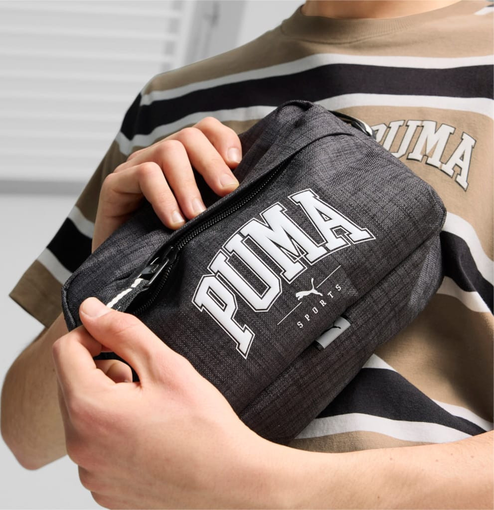 Сумка Puma Squad X-Body Bag 3,5L сірий Уні 21 х 15 х 10 см 090717-01