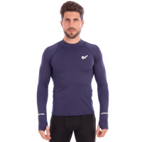 Футболка чоловіча компресійна з довгим рукавом JASONS SPORT L-809-BLU L-809-BLU