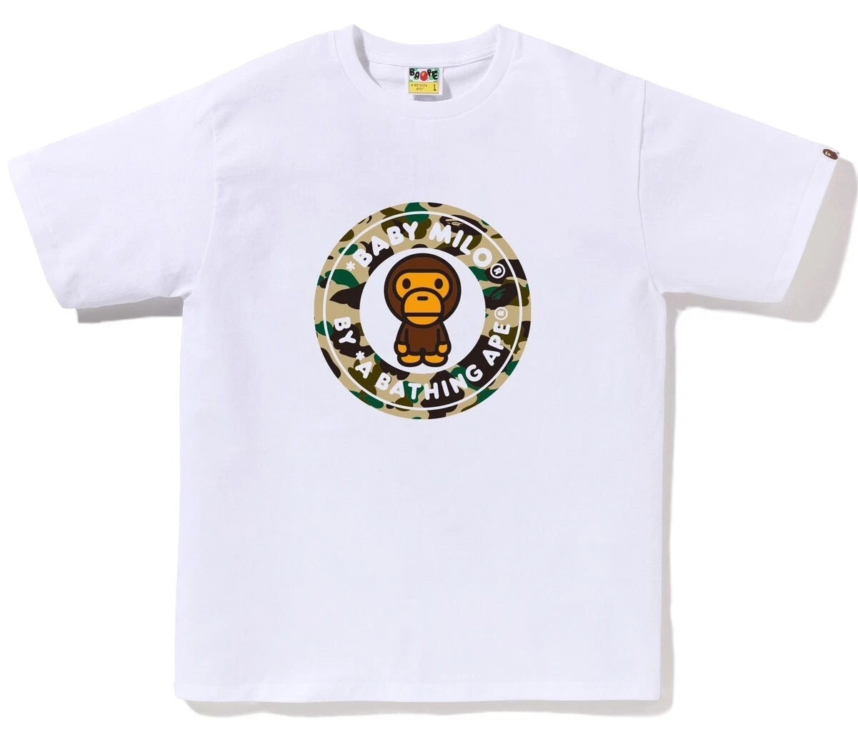 Футболка Bape 1St camo Milo Busy Works Tee 2L30110004