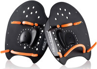 Лопатки для плавання Aqua Speed Skill Paddle 1790 чорний, помаранчевий Уні M 18,5х17см DT-147-07M, Ц DT-147-07M
