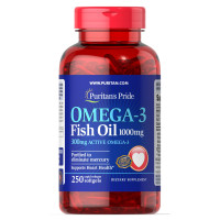 Софт гелеві капсули Omega 3 1000mg - 250softgels 100-61-4909230-20