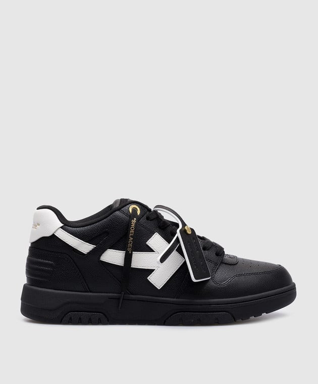 Кросівки Off-White Out of Office low-top grained leather trainers OMIA189F24LEA00D-2010