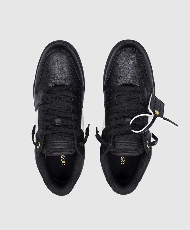 Кросівки Off-White Out of Office low-top grained leather trainers OMIA189F24LEA00D-2010