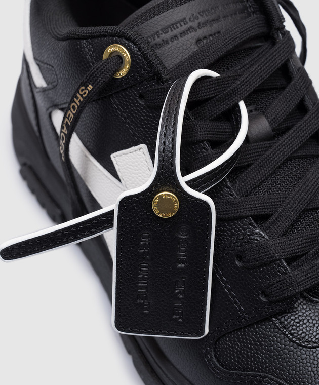 Кросівки Off-White Out of Office low-top grained leather trainers OMIA189F24LEA00D-2010