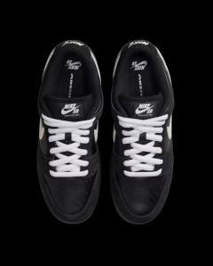 Кросівки Nike SB Dunk Low Pro Black Suede White HF3704-003