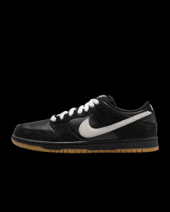 Кросівки Nike SB Dunk Low Pro Black Suede White HF3704-003