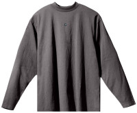 Лонгслів Yeezy Gap Engineered by Balenciaga Logo Long-Sleeve Tee Dark Grey 4714530220000