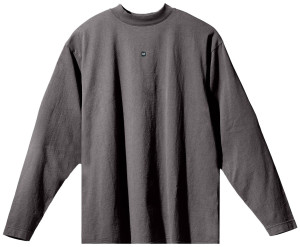 Лонгслів Yeezy Gap Engineered by Balenciaga Logo Long-Sleeve Tee Dark Grey 4714530220000