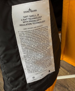 Жилетка Stone Island vest yellow 7715G0327 V0030