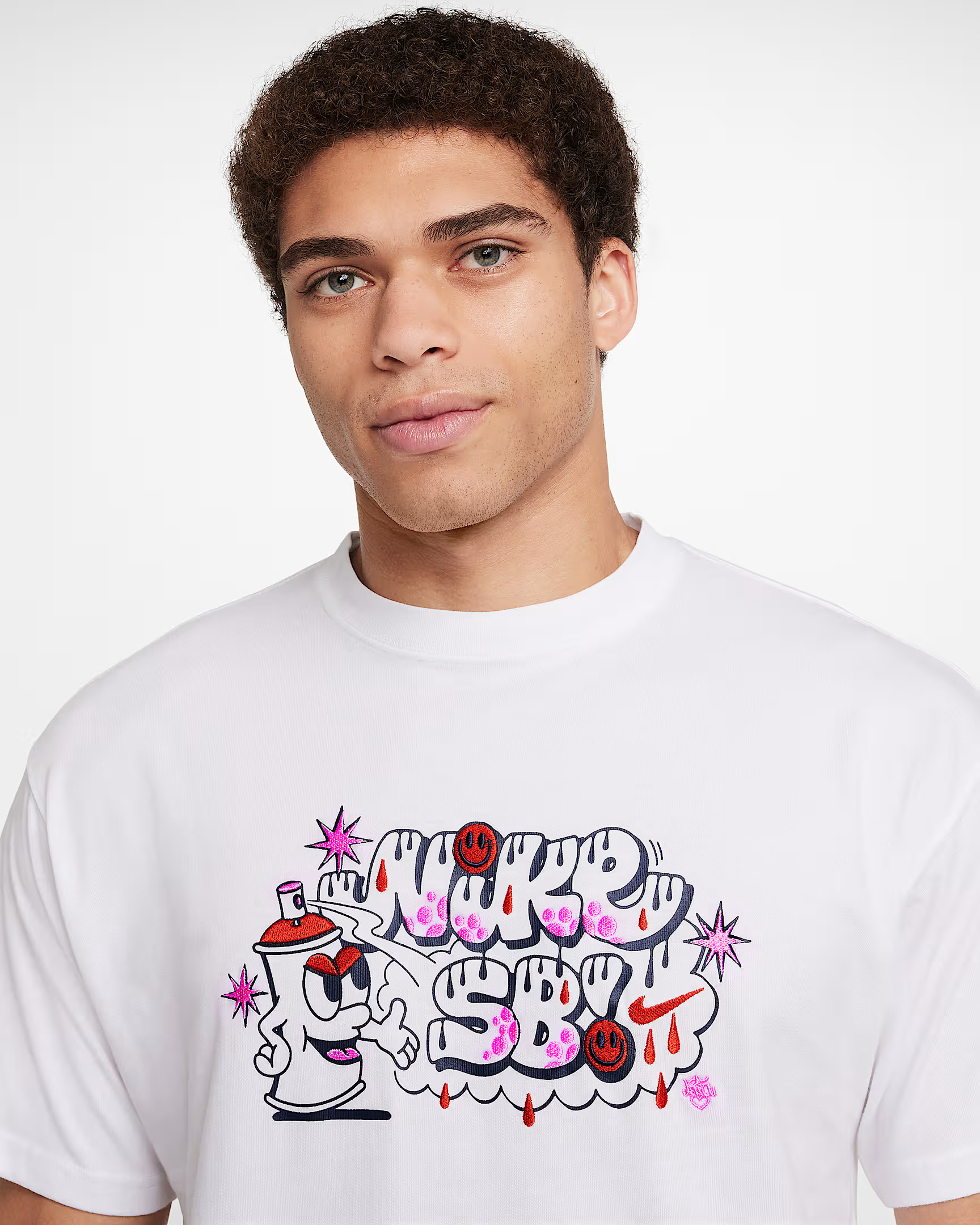 Футболка Nike Tee SB Grafitti White FZ6712-100