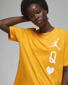 Футболка Air Jordan Flight WomenS T-Shirt Yellow DQ4471-705