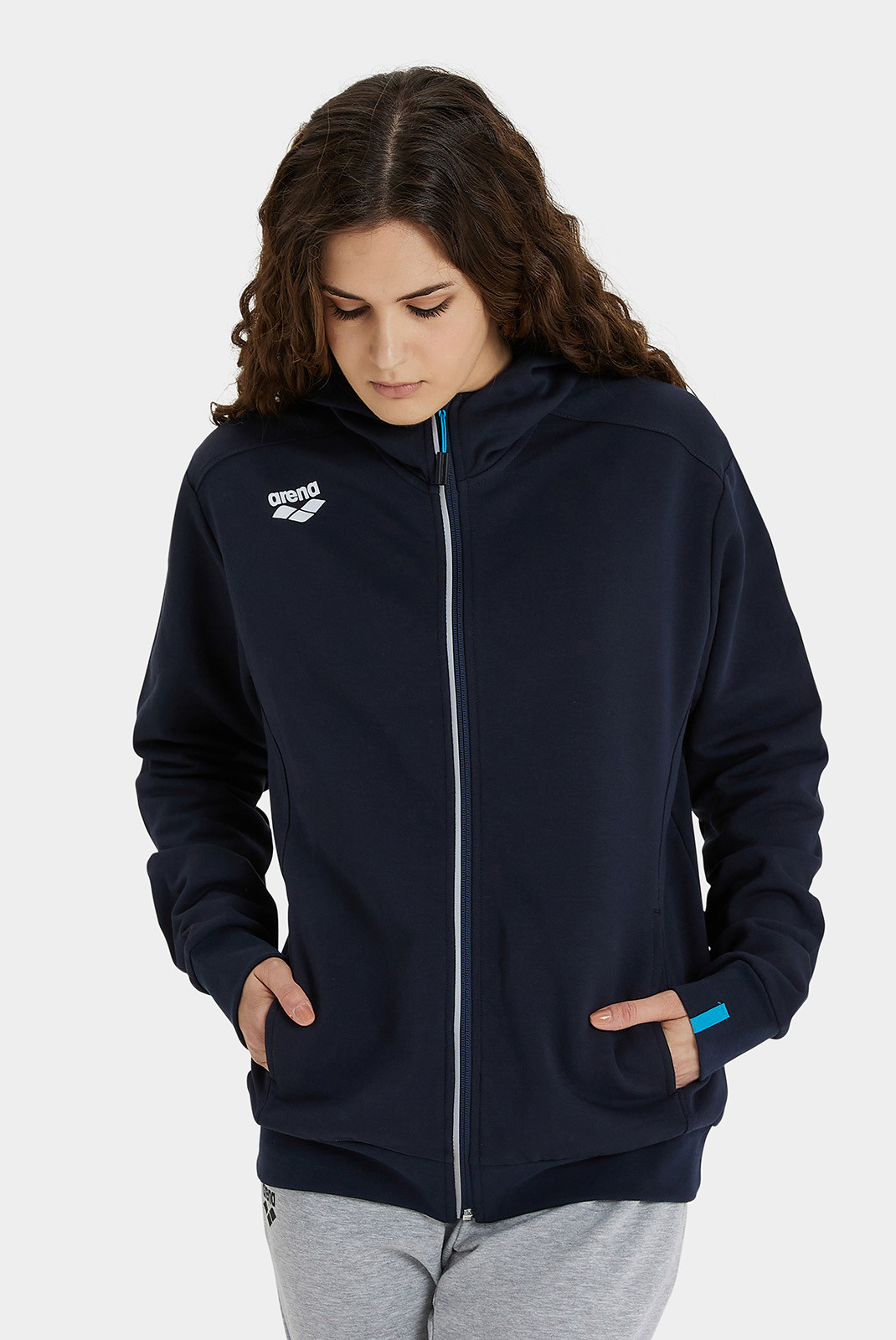 Кофта Arena TEAM HOODED JACKET PANEL 004906-700