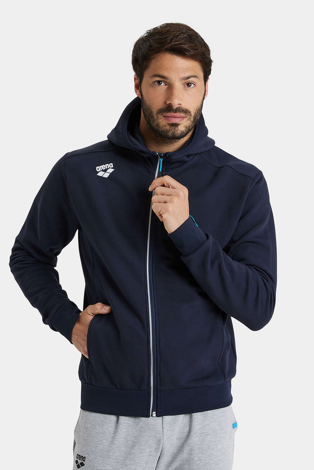 Кофта Arena TEAM HOODED JACKET PANEL 004906-700