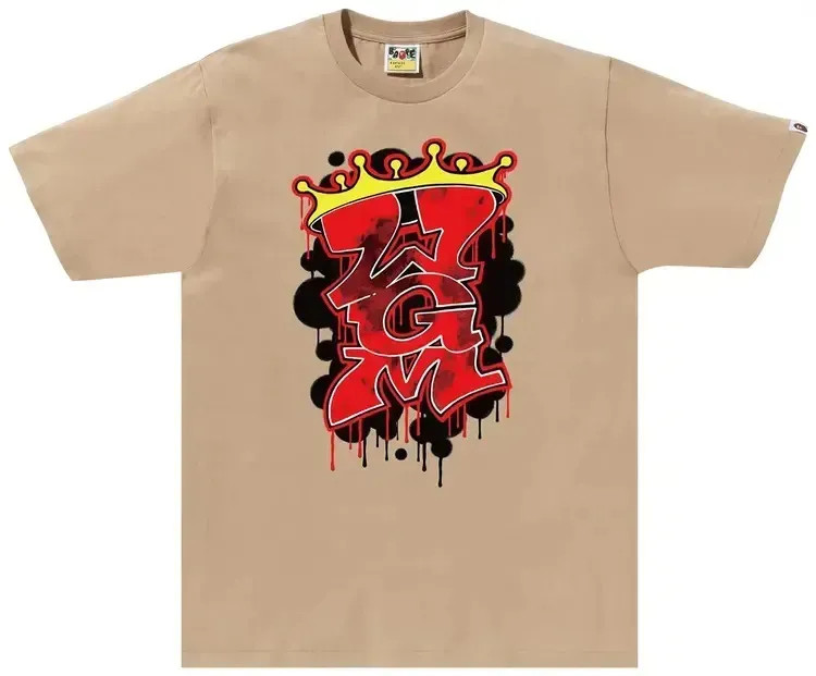 Футболка Bape Graffiti WGM TEE 1J80110045