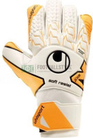 Рукавиці воротарські Uhlsport SOFT RESIST оранжево-білі 1011078 01 1011078-01