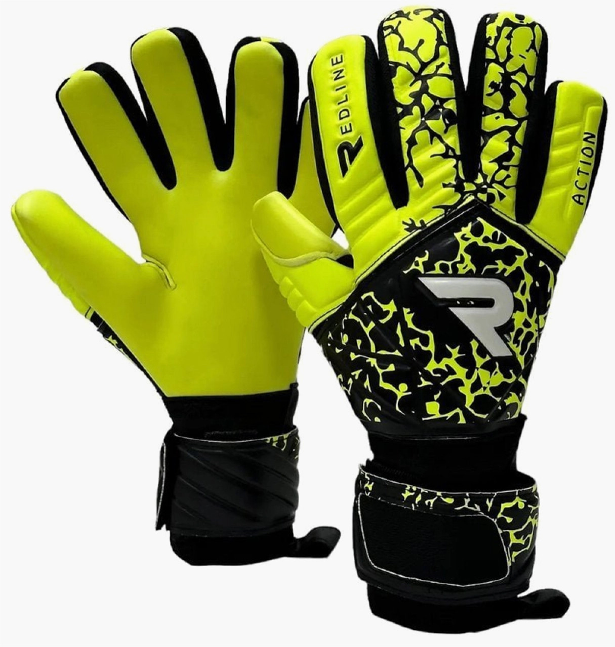 Рукавиці воротарські Redline Action Negative Lime RLM66