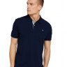 Поло basic polo with contrast 1027713XX1010668 Tom Tailor M Темно-синій 1027713XX1010668