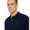 Поло basic polo with contrast 1027713XX1010668 Tom Tailor M Темно-синій 1027713XX1010668