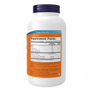 Софт гелеві капсули Omega-3 FO 1000mg 180/120 Fish Gelatin - 200 sgels 2022-10-0051