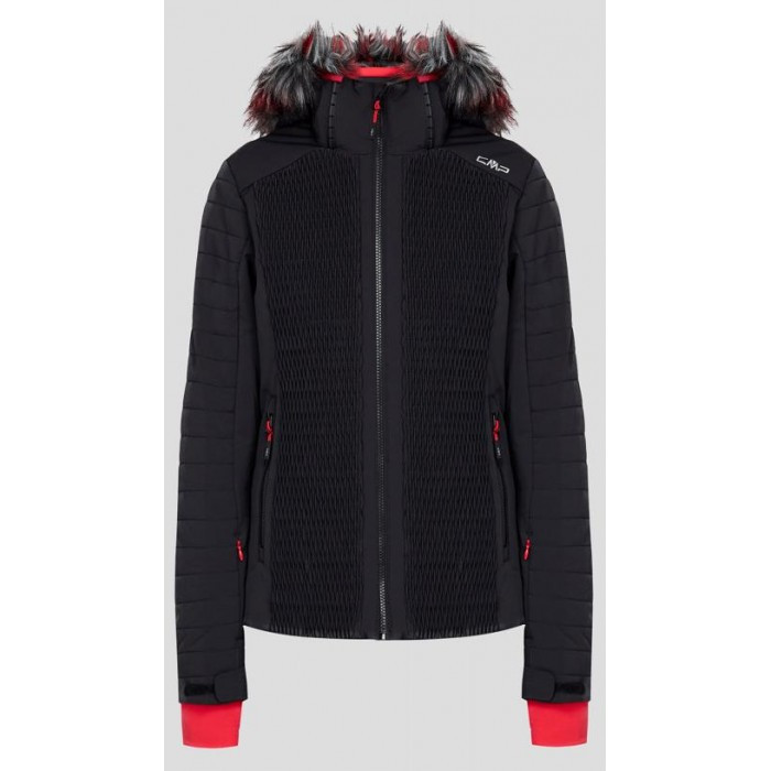 Куртка CMP WOMAN JACKET ZIP HOOD 30W0666-U901