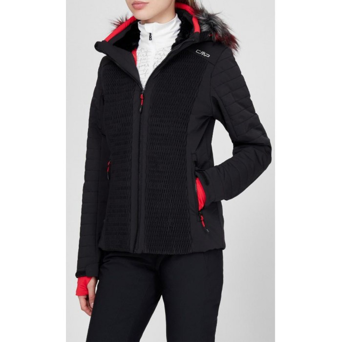 Куртка CMP WOMAN JACKET ZIP HOOD 30W0666-U901