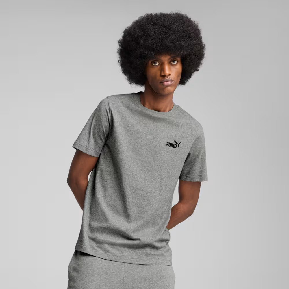 Футболка ESS Small No. 1 Logo Tee 68253403 Puma L Сірий 68253403