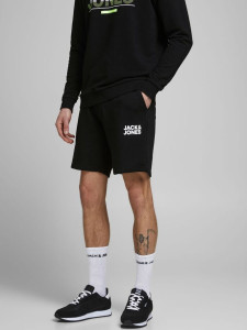 Шорти JJINEWSOFT SWEAT SHORTS GMS STS 12186787 Black Jack&Jones L Чорний 12186787BLACK