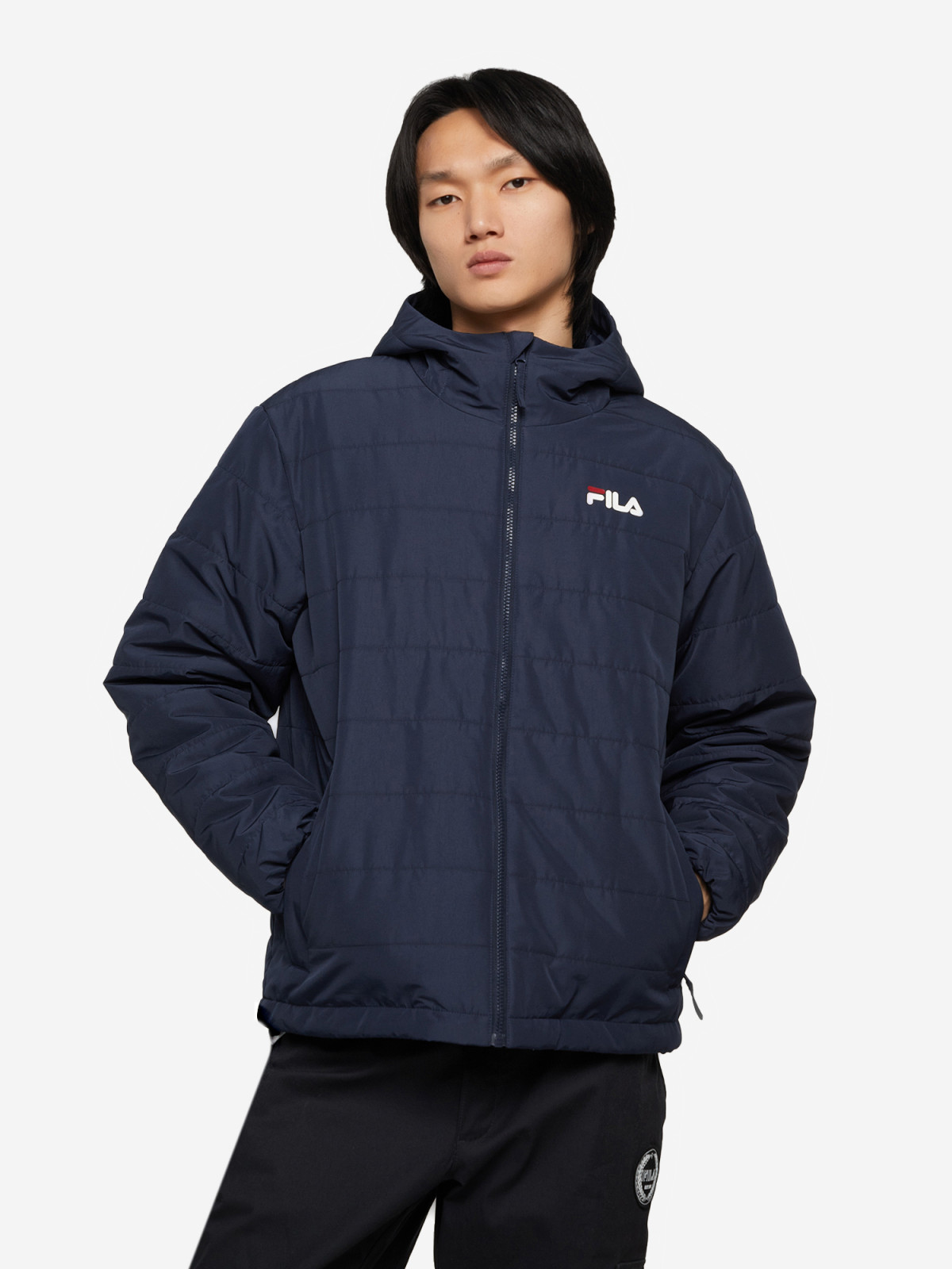 Куртка утеплена 123123FLA-Z4 FILA 48-50 Темно-синій 123123FLA-Z4