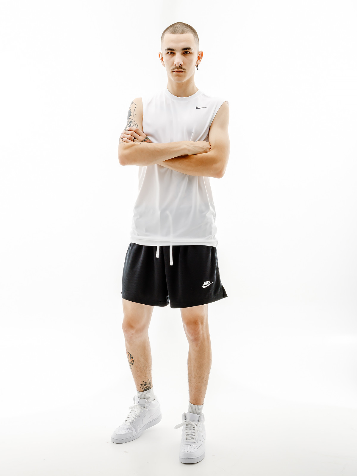 Шорти Nike M NK CLUB MESH FLOW SHORT DX0735-010