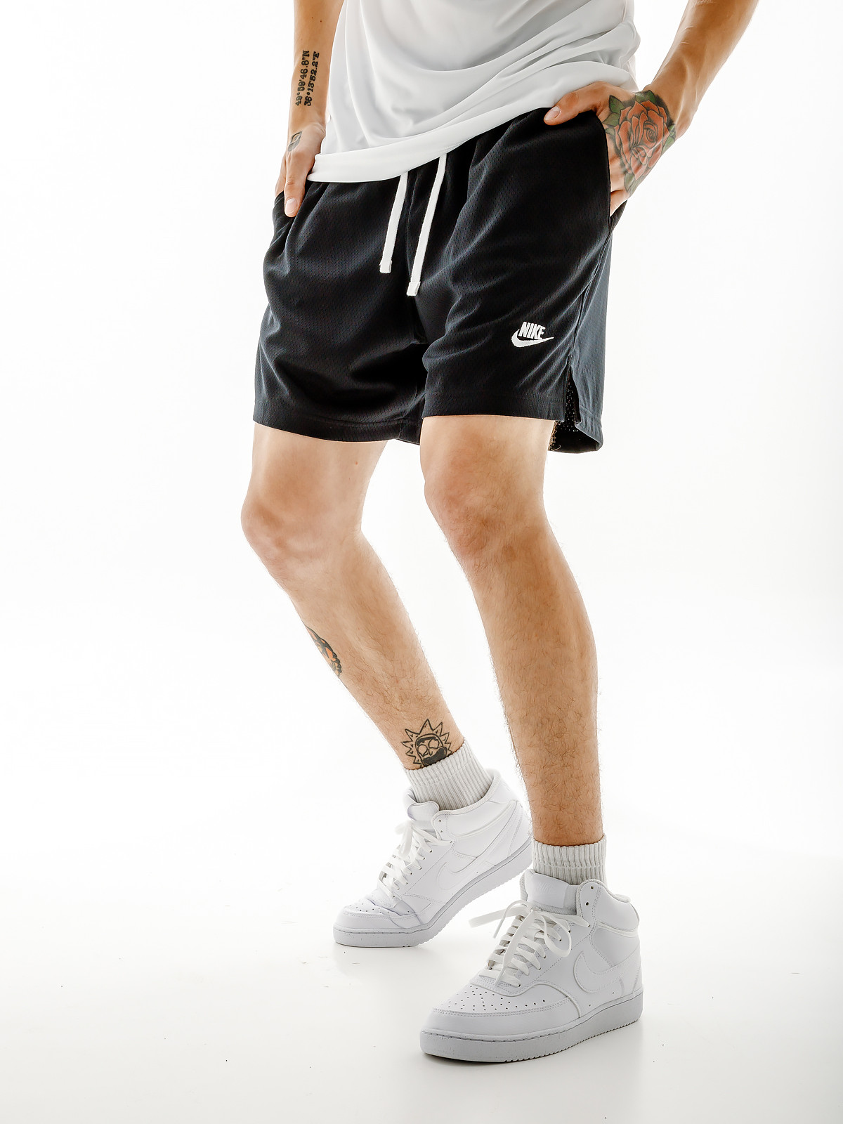 Шорти Nike M NK CLUB MESH FLOW SHORT DX0735-010