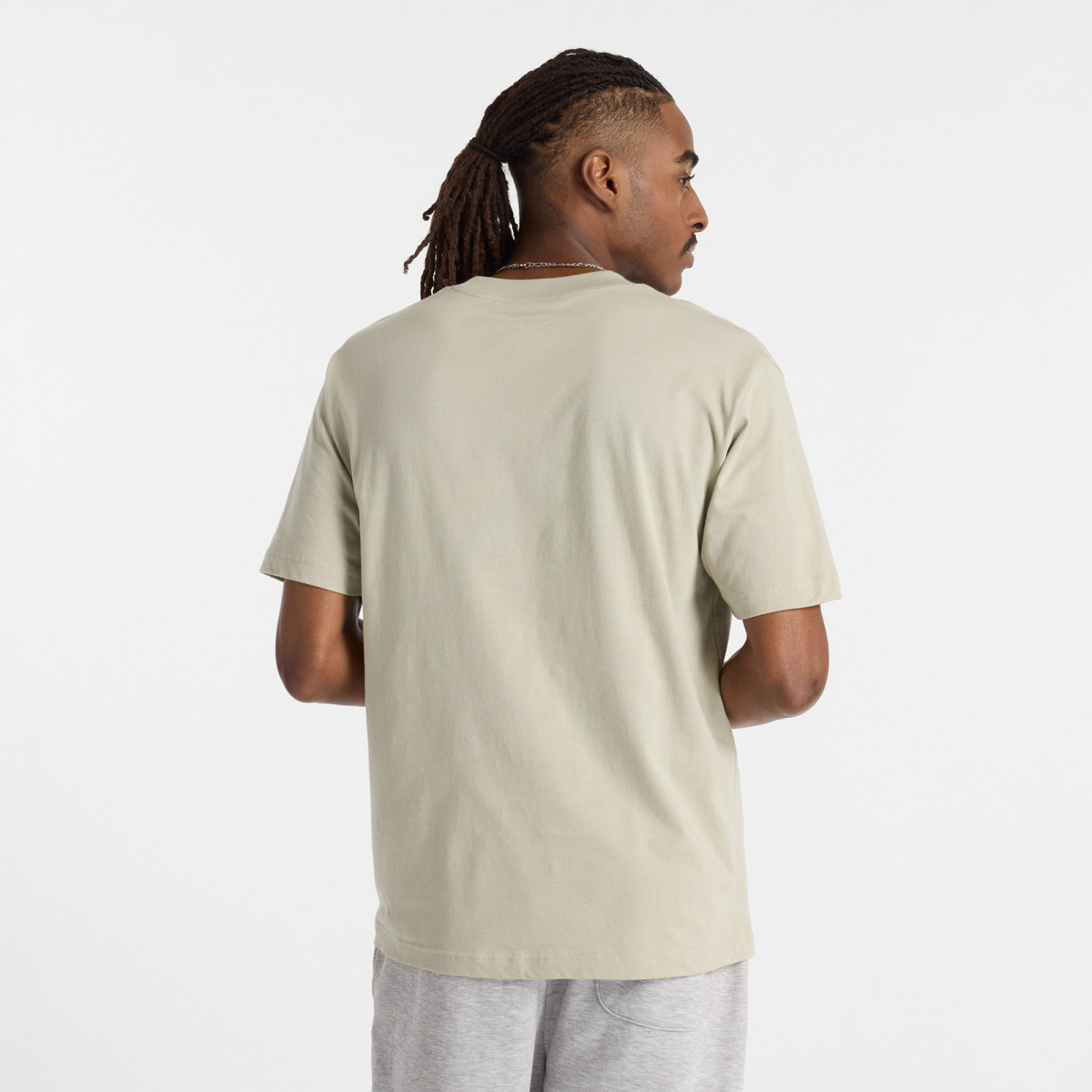 Футболка Sport Essentials Cotton MT41509OVN New Balance L Бежевий MT41509OVN