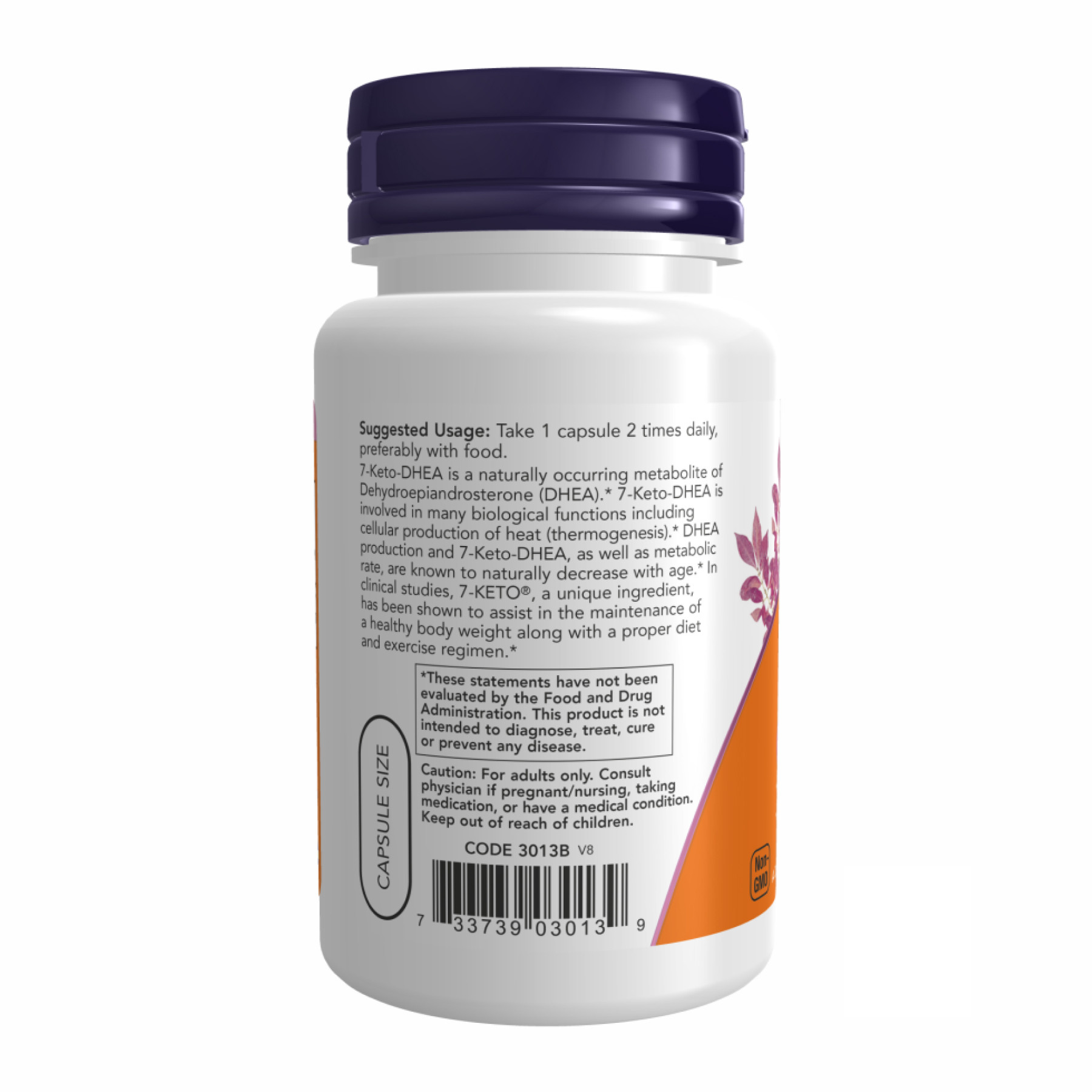 Капсули 7-KETO 100 mg - 60 vcaps 2022-10-0091