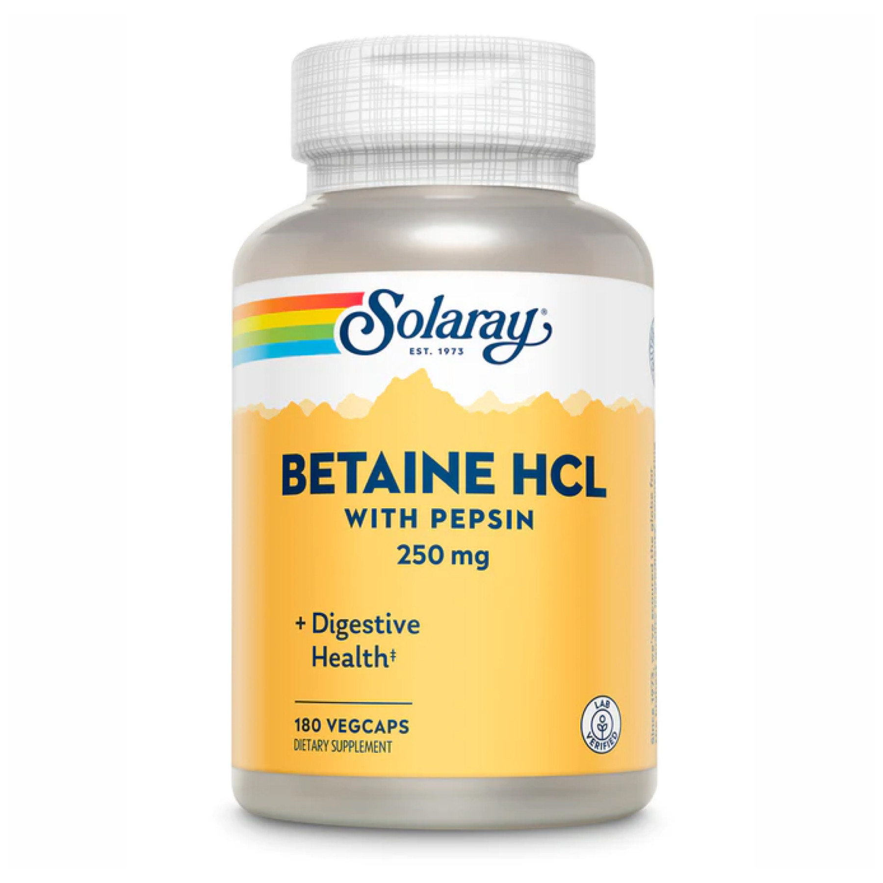 Капсули Betaine HCl 250mg - 180 vcaps 2022-10-1016