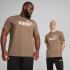 Футболка ESS No. 1 Logo Tee 68253393 Puma L Коричневий 68253393
