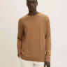 Кофта basic crew neck sweater 1027661-18950 Tom Tailor XXL Коричневий 1027661-18950