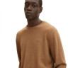Кофта basic crew neck sweater 1027661-18950 Tom Tailor XXL Коричневий 1027661-18950