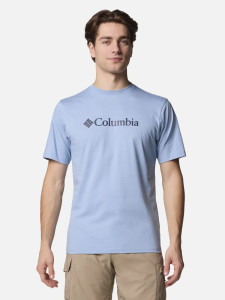 Футболка CSC Basic Logo™ Short Sleeve 1680051CLB-431 Columbia L (50-52) Блакитний 1680051CLB-431