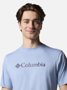 Футболка CSC Basic Logo™ Short Sleeve 1680051CLB-431 Columbia L (50-52) Блакитний 1680051CLB-431