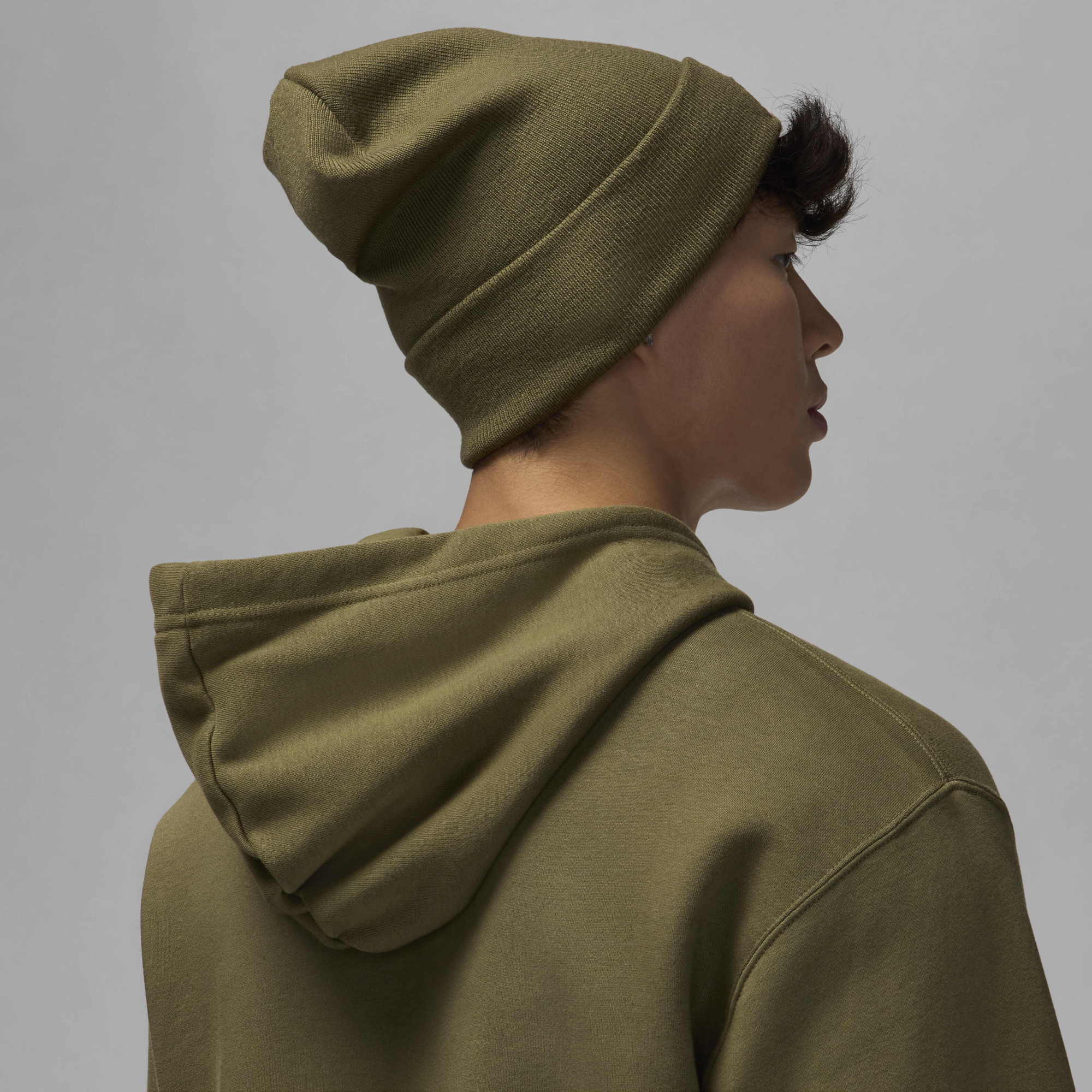 Худі чоловіче Air Jordan Air Strch Flc Olive HQ4643-222