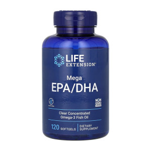 Софт гелеві капсули Mega EPA/DHA - 120 softgels 2022-10-1929