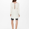 Кофта туніка ONLMYNTE L/S TUNIC WVN 15226378 Cloud Dancer ONLY L Білий 15226378CLOUDDANCER