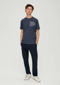 Футболка 2132717.59W2 s.Oliver L Темно-синій 2132717.59W2