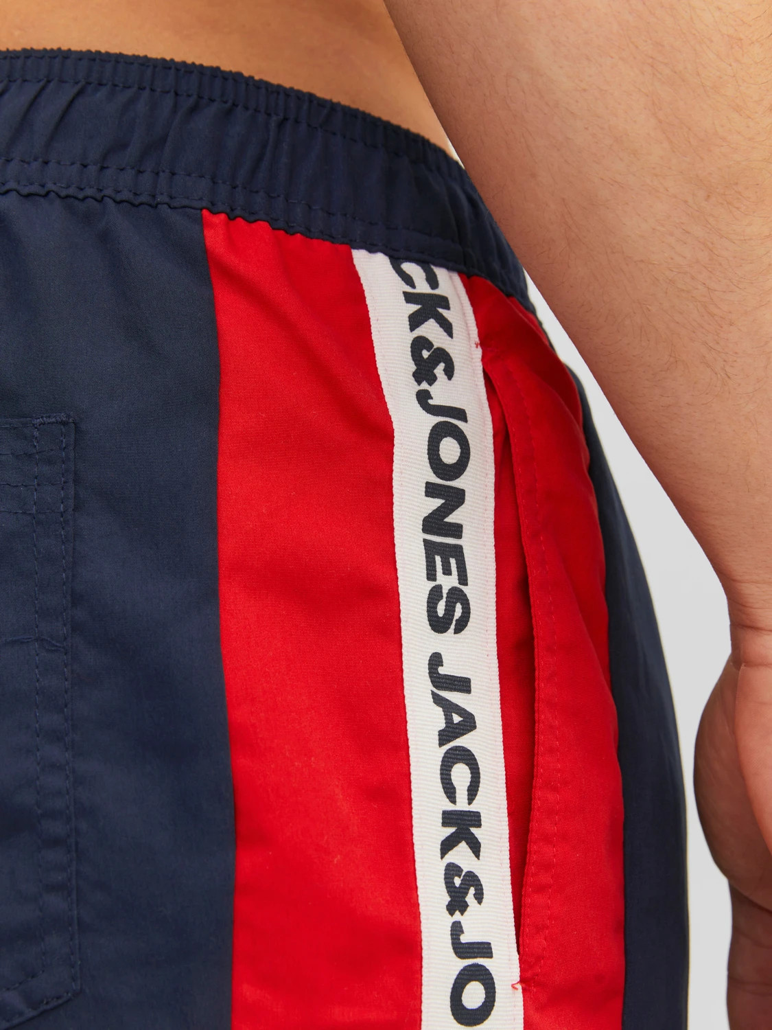 Шорти для плавання JPSTFIJI JJSWIM TAPE 12225972-Navy Blazer Jack&Jones L Темно-синій 12225972-NAVY BLAZER