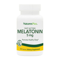 Таблетки Nature's Plus Fast Acting Melatonin 5mg - 90 tabs 2023-10-3241