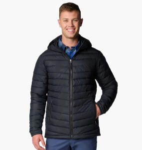 Куртка чоловіча Columbia Slope Edge Ii Hooded Insulated Jacket Black 2125541010