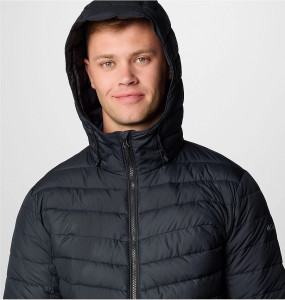 Куртка чоловіча Columbia Slope Edge Ii Hooded Insulated Jacket Black 2125541010