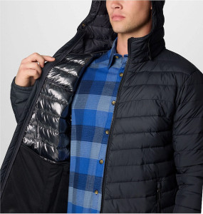 Куртка чоловіча Columbia Slope Edge Ii Hooded Insulated Jacket Black 2125541010