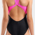 Купальник для дівчаток Arena LIT LOGO SWIMSUIT V BACK L чорний, рожевий 152 см (010690-590) 010690-590