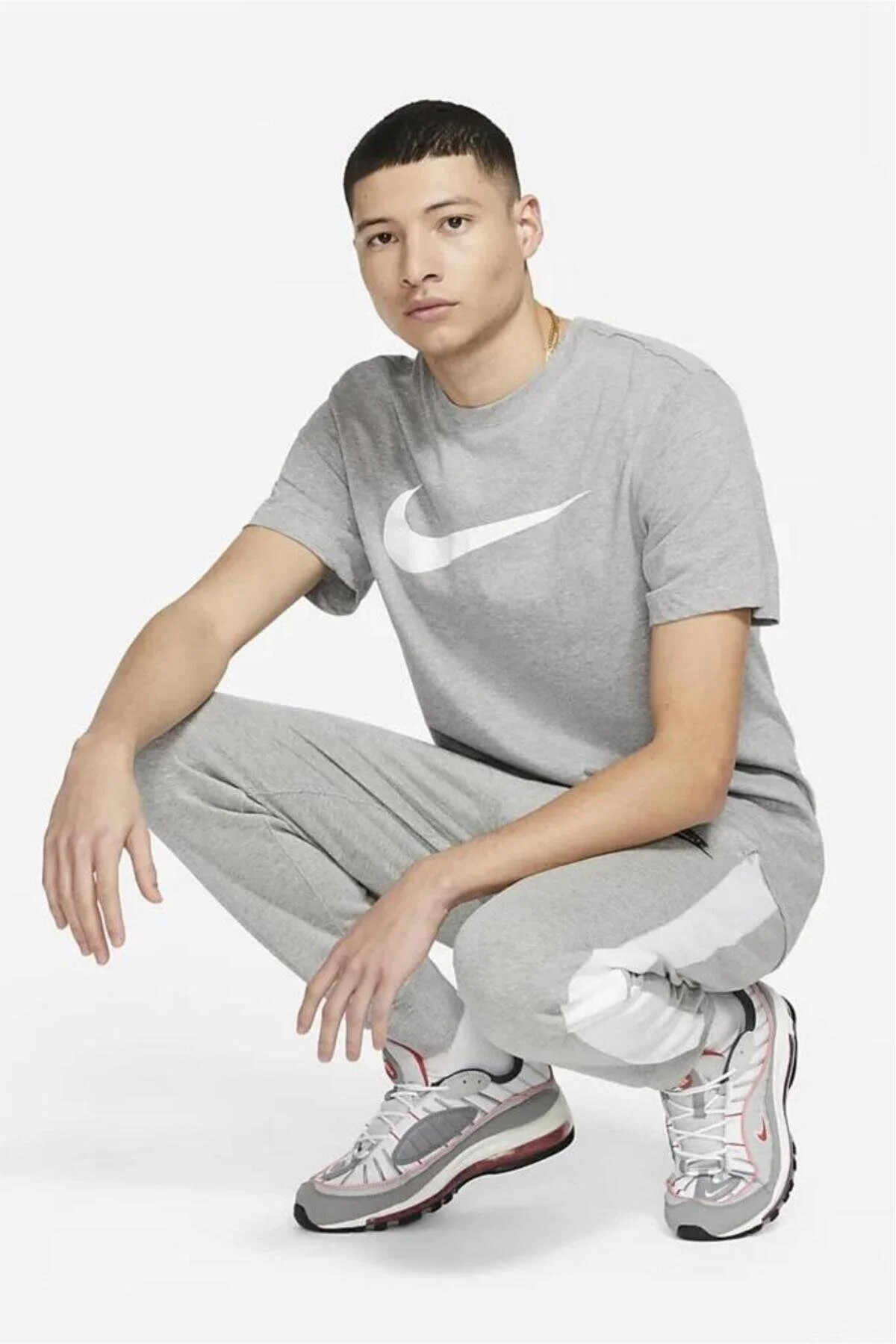 Футболка Ч Nike Nsw Tee Icon Swoosh DX1983-063
